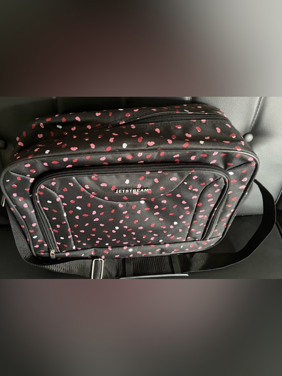 Handbags - Like New-Jetstream Black Dotted Travel Bag